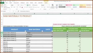 Inventory And Sales Manager Excel Template