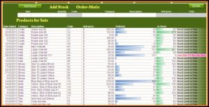 Inventory And Sales Manager Excel Template Free Download