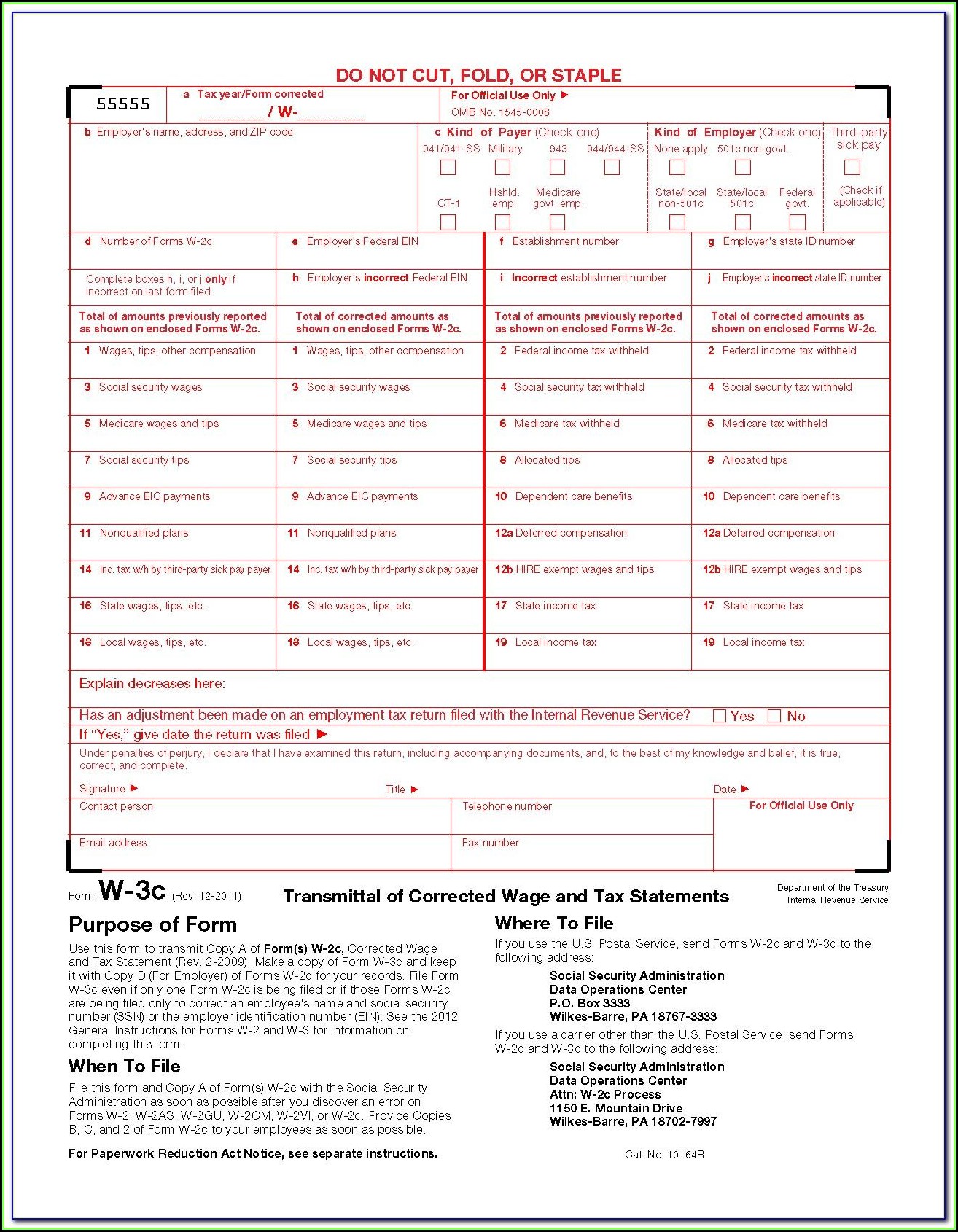 Irs.gov Order W 2 Forms