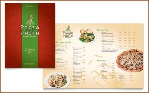 Italian Menu Templates For Word