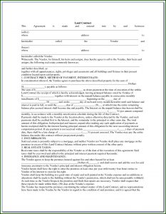Land Contract Forfeiture Form Ohio