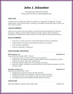 Latest Resume Templates Word Free Download
