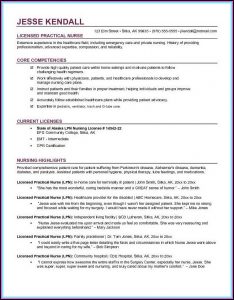 Lpn Nursing Resume Template Free