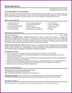 Management Resume Templates Free