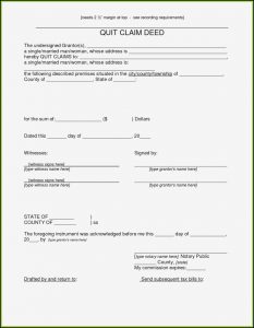 Maricopa County Quit Claim Deed Form Pdf