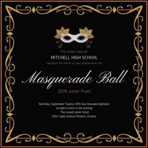 Masquerade Ball Invitation Templates
