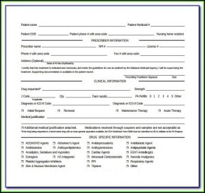 Medicare Part B Prior Authorization Form For Mri