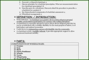 Medicare Power Wheelchair Evaluation Form