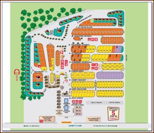 Myrtle Beach Koa Site Map