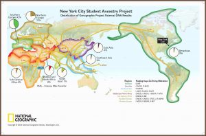 National Geographic Dna Map