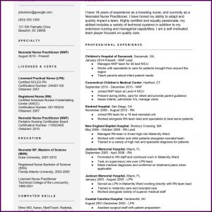 New Nurse Resume Builder