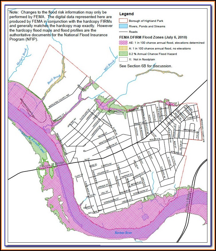 Nj Flood Zone Map 2017