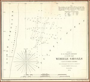 North Carolina Coast Shipwreck Map