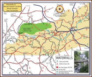 North Georgia Hiking Trail Maps