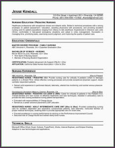 Nursing Cv Format Pdf