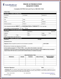 Ohio Medicare Part B Prior Authorization Form
