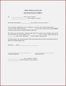 Ohio Three Day Eviction Notice Form