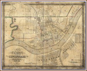 Old Maps Of Cincinnati Ohio