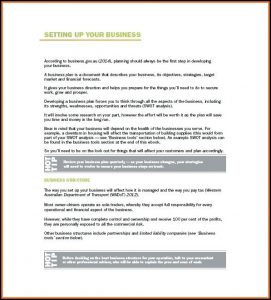 Owner Operator Trucking Business Plan Template