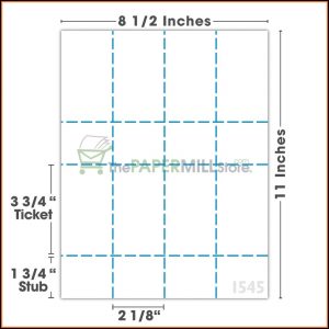Perforated Paper Templates