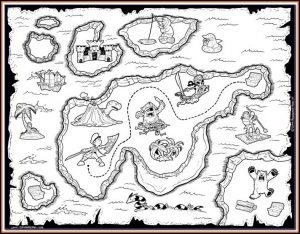 Pirate Map Pictures To Print