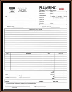 Plumbing Estimate Template Free