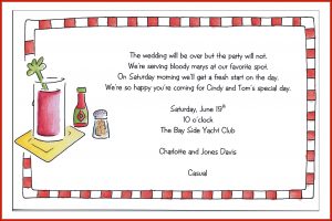 Potluck Email Invitation Template