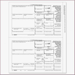Printable 1099 Misc Tax Form Template