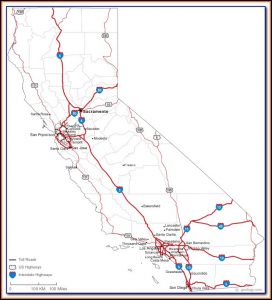 Printable Map Of Southern California Freeways