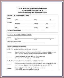 Printable Medicare Part A Application Form