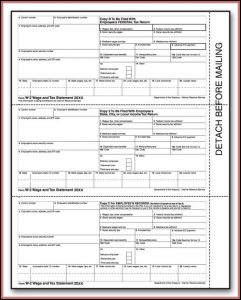 Printable W2 Form For New Employee