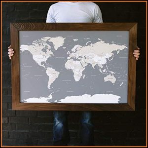 Push Pin Travel Map Amazon