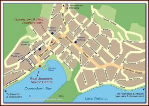 Queenstown Street Map Online