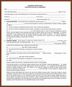 Real Estate Buy Sell Agreement Form Michigan
