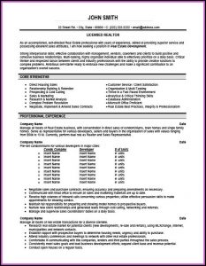 Realtor Resume Template