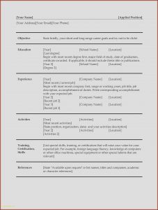 Resume Builder Online Free Printable