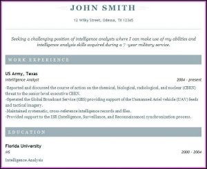 Resume Creating Sites