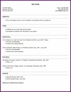 Resume Creator Online Free