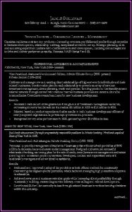 Resume Example For Banking Jobs