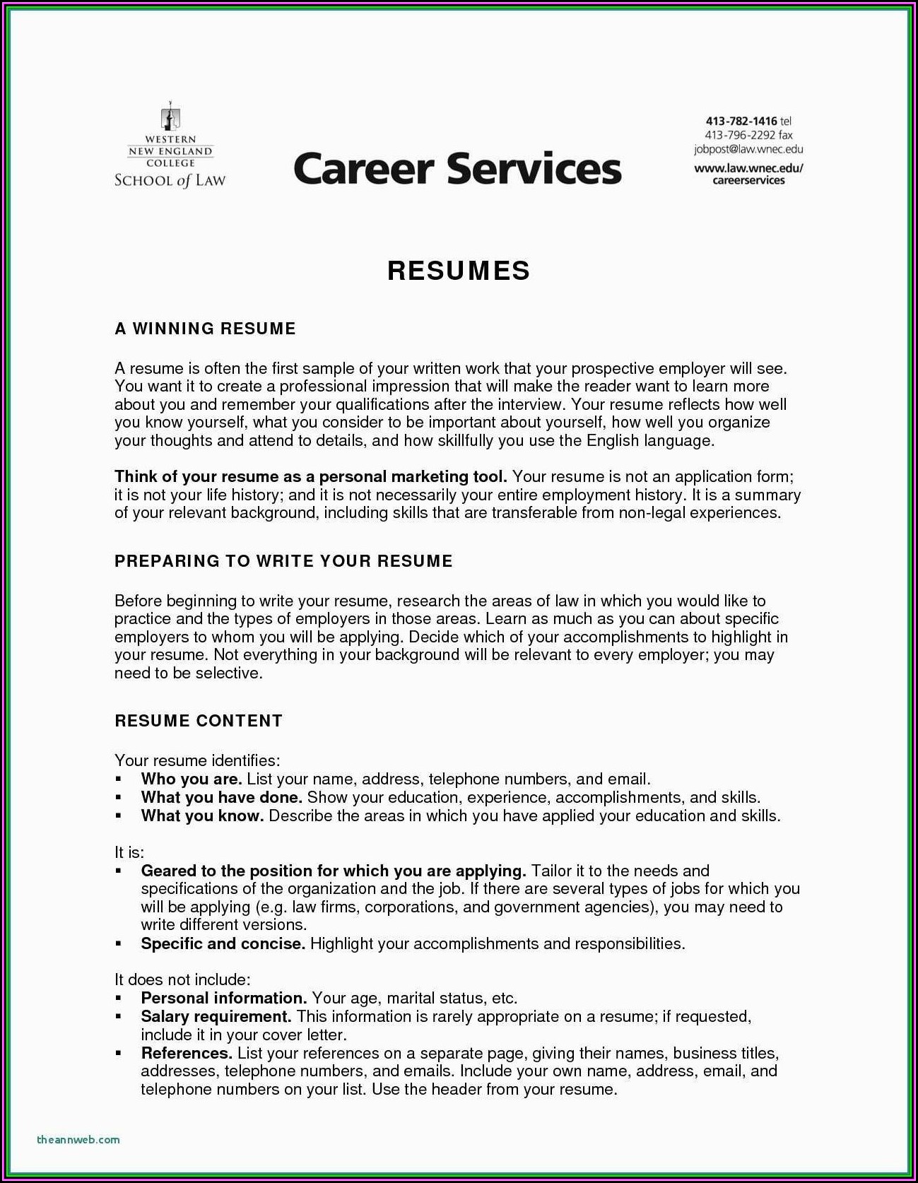 Resume Format For Cna Job