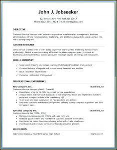 Resume Samples Templates Free Download
