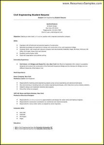 Resume Writing Format For Engineering Students