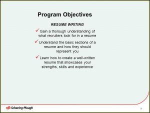 Resume Writing Training Ppt