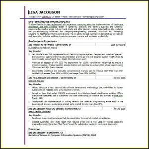 Resumes Templates Microsoft Word