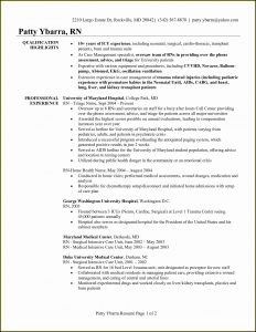 Sample Resume Rn Home Health