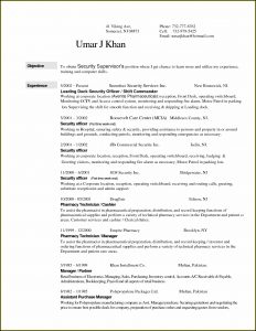 Sample Security Guard Resume Objective