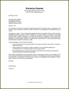 Samples For Resume Cover Letter