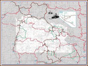 Snowmobile Trail Map Hurley Wi