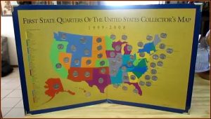 State Quarters Collector's Map