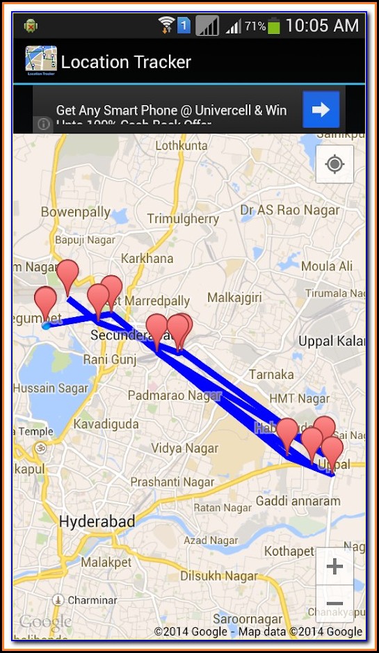 Tracking Cell Phone On Google Maps